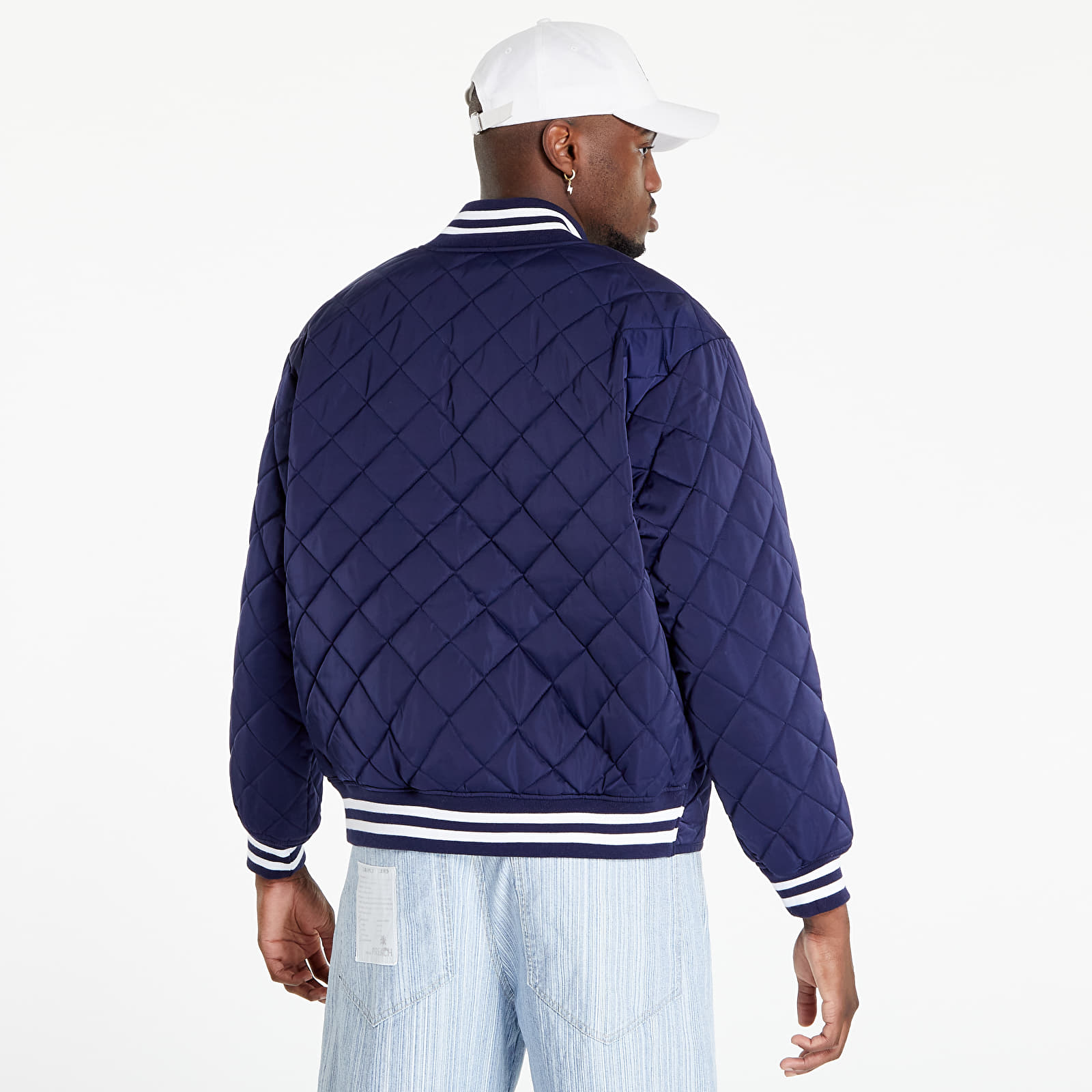 Jacken Patta Diamond Quilted Sports Jacket Evening Blue