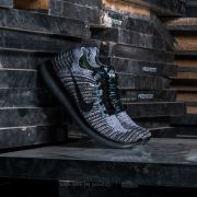 Men s shoes Nike Free Run Flyknit Cargo Khaki Black Blue Glow Footshop