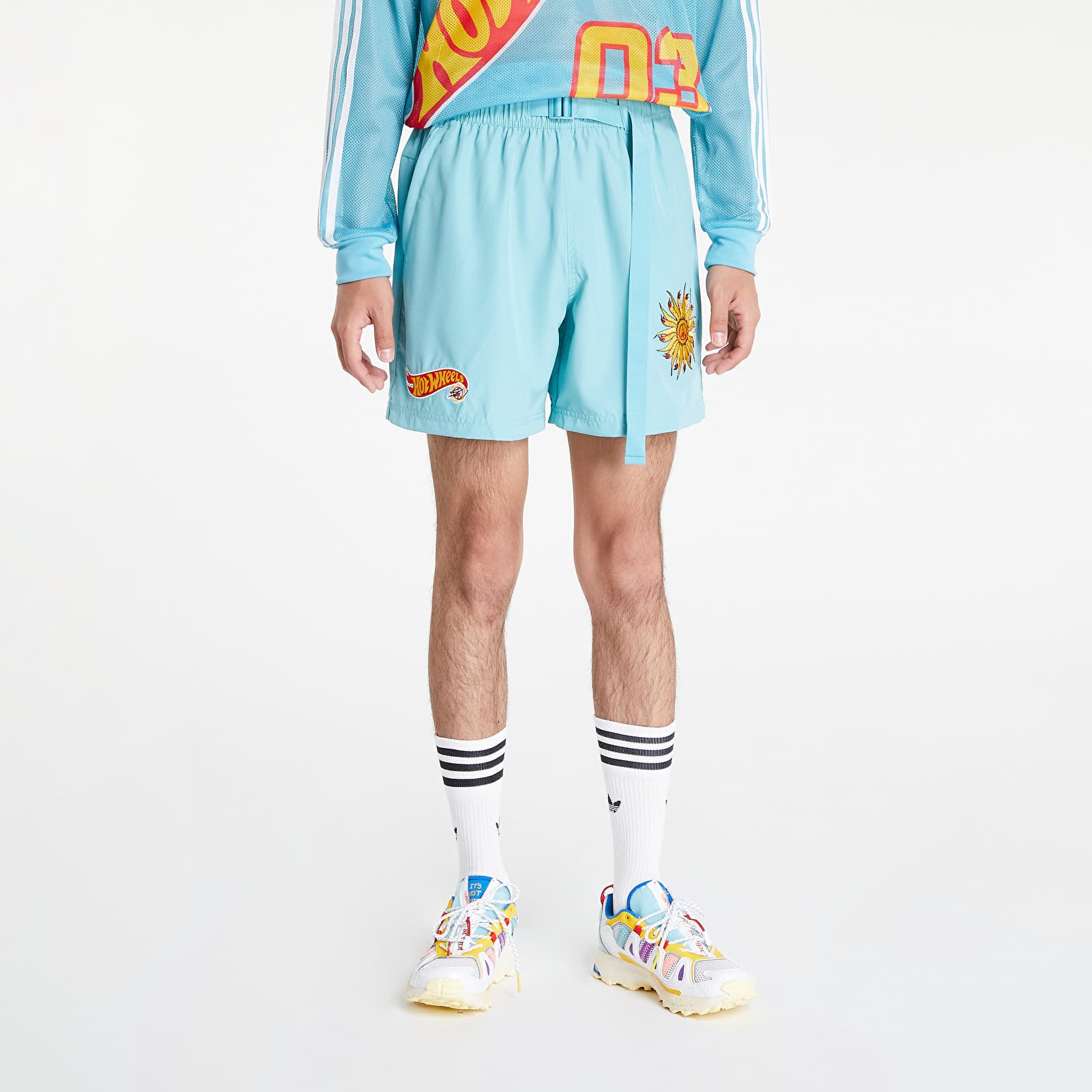 Pantaloncini adidas x Sean Wotherspoon x Hot Wheels Short Mint Ton