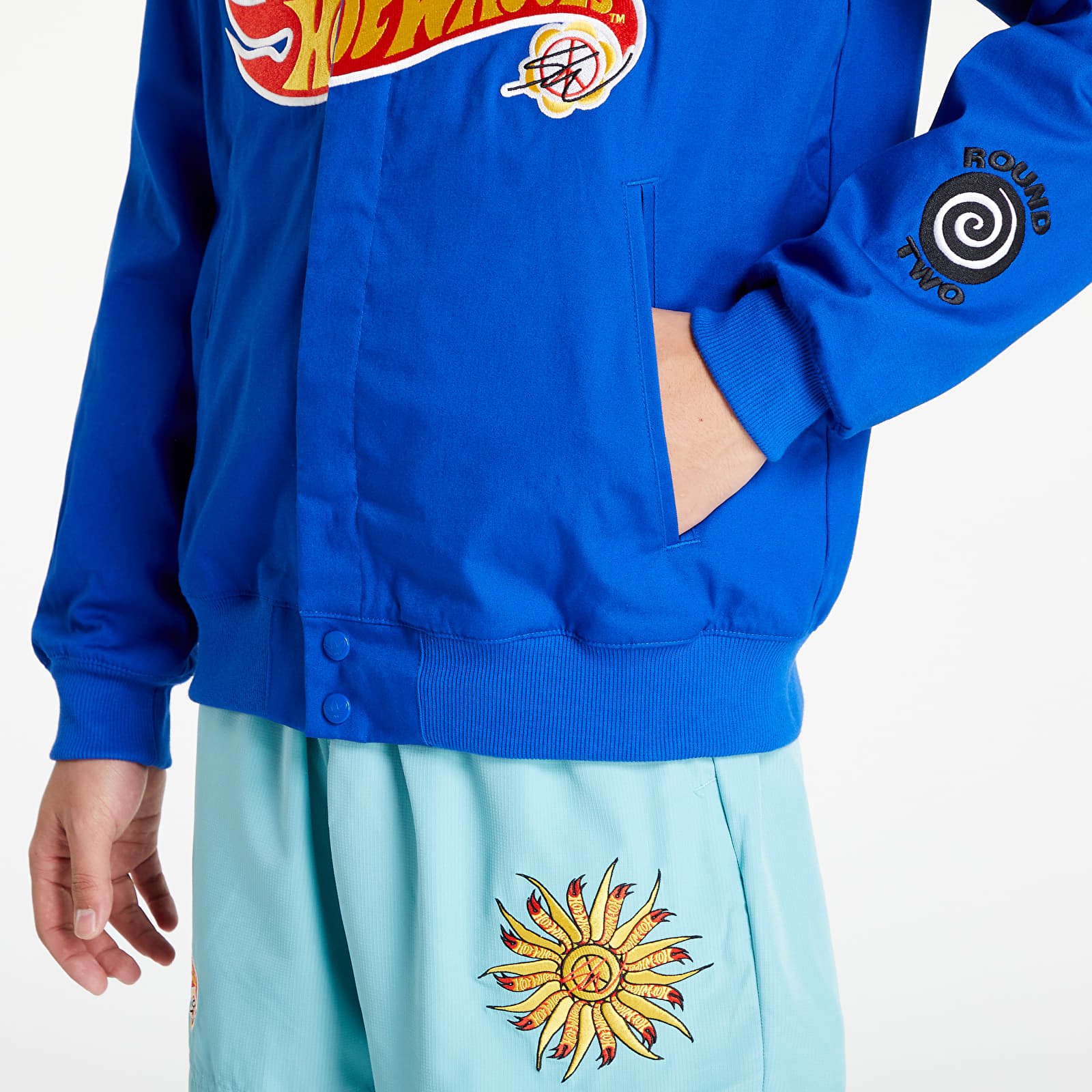 Joped adidas x Sean Wotherspoon x Hot Wheels Race Jacket Power Blue