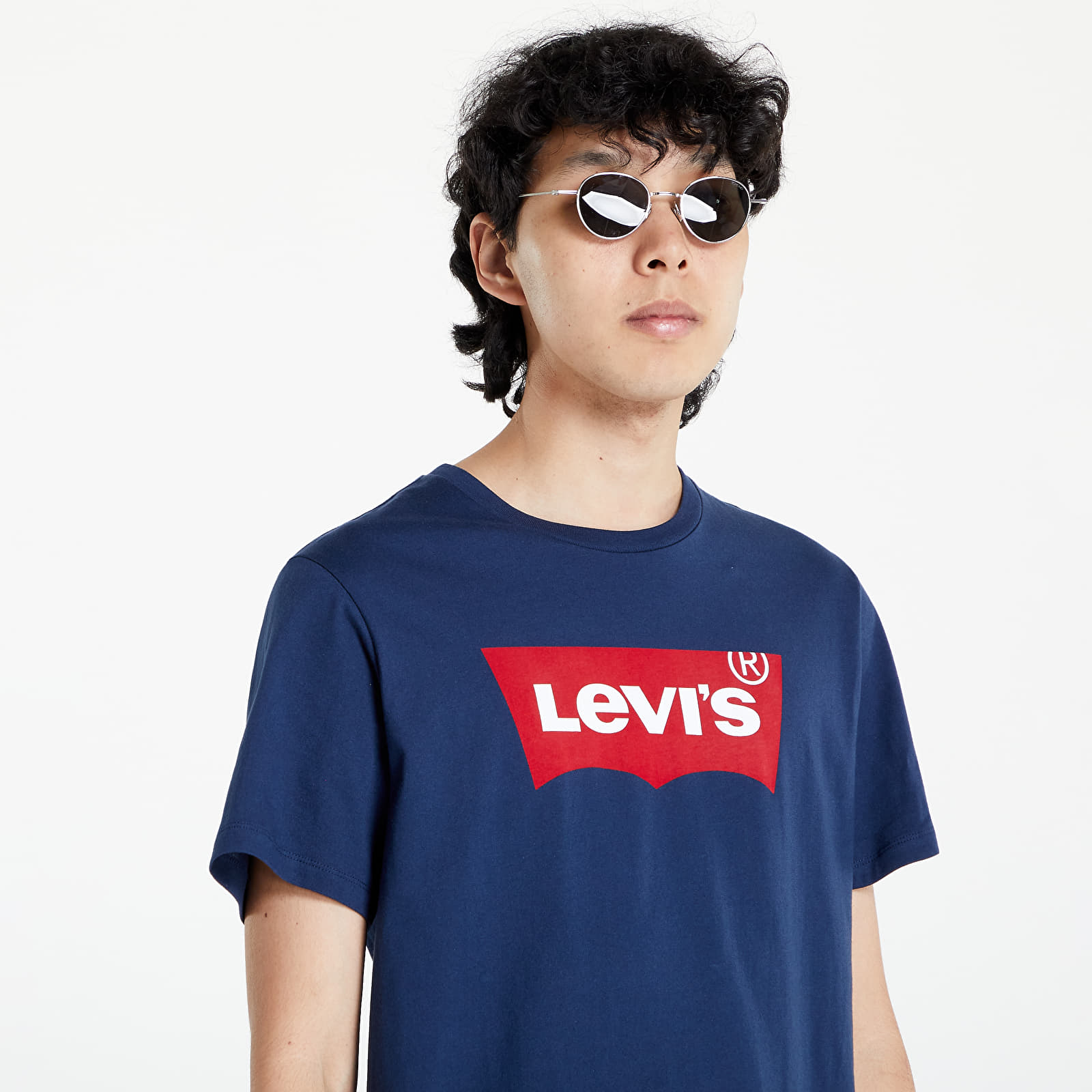 Koszulki Levi's ® Graphic Setin Neck HM Navy