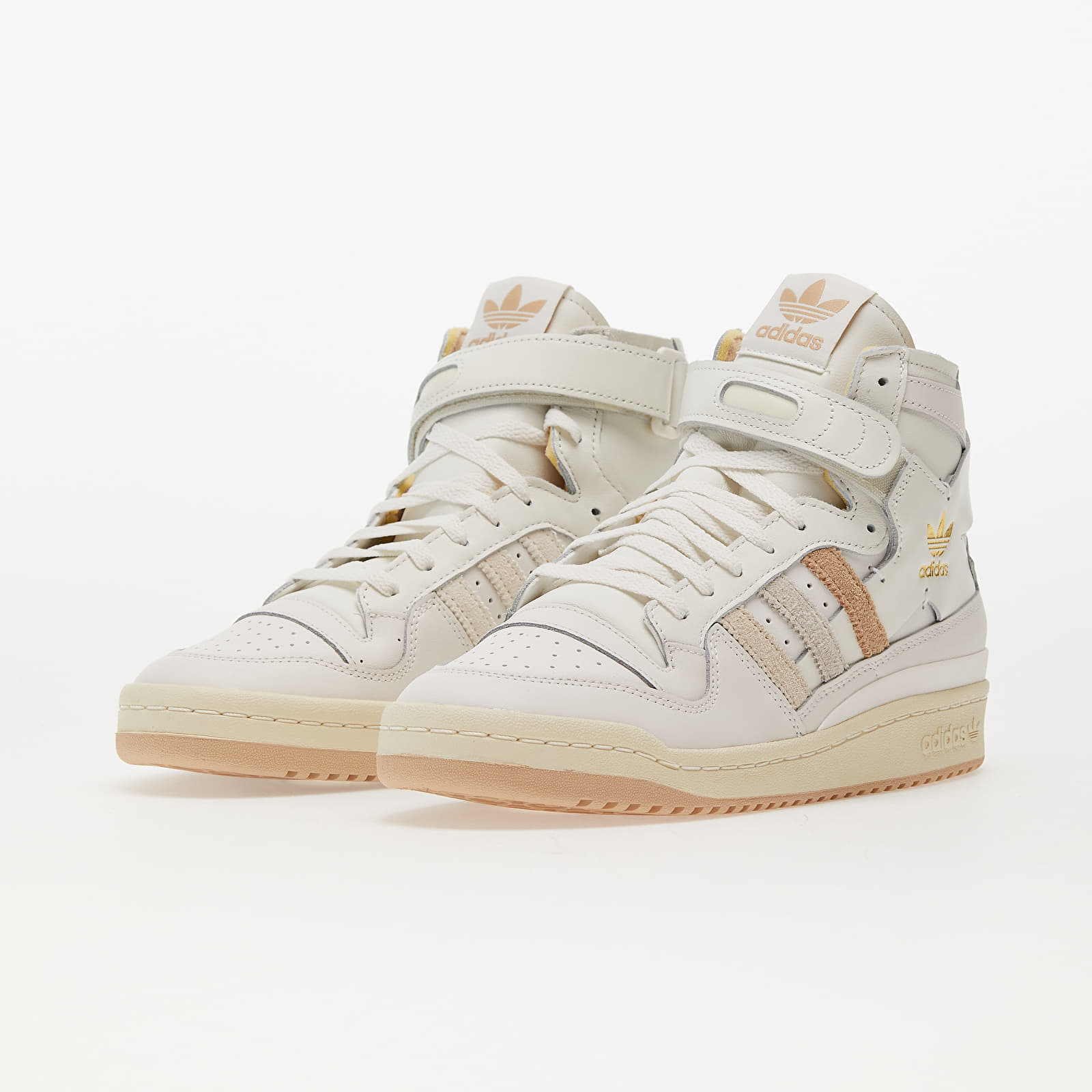 Men s shoes adidas Forum 84 Hi Cloud White Magnet Beige Aluminium Footshop