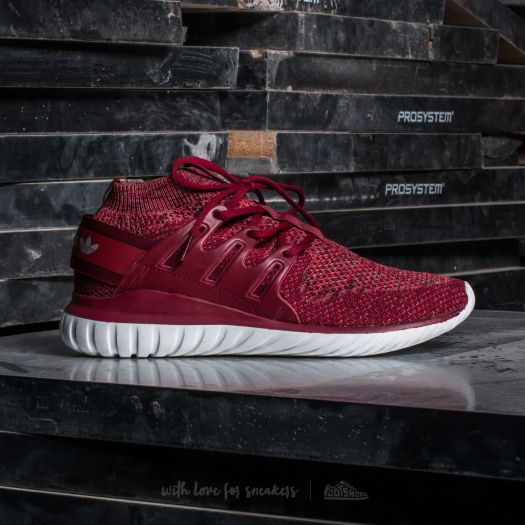 Adidas originals tubular nova primeknit colorway in maroon hot sale