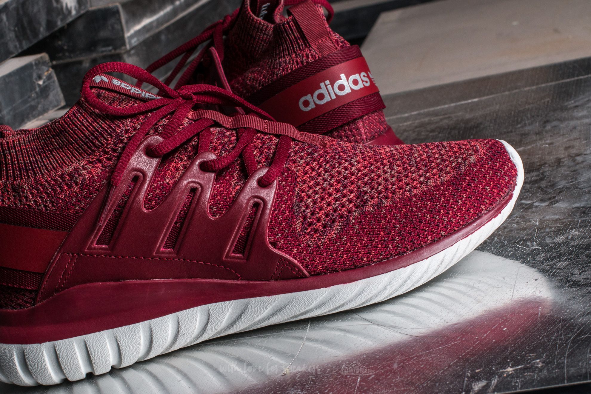 Men s shoes adidas Tubular Nova Primeknit Mystery Red Collegiate Burgundy Transparent Brown Footshop