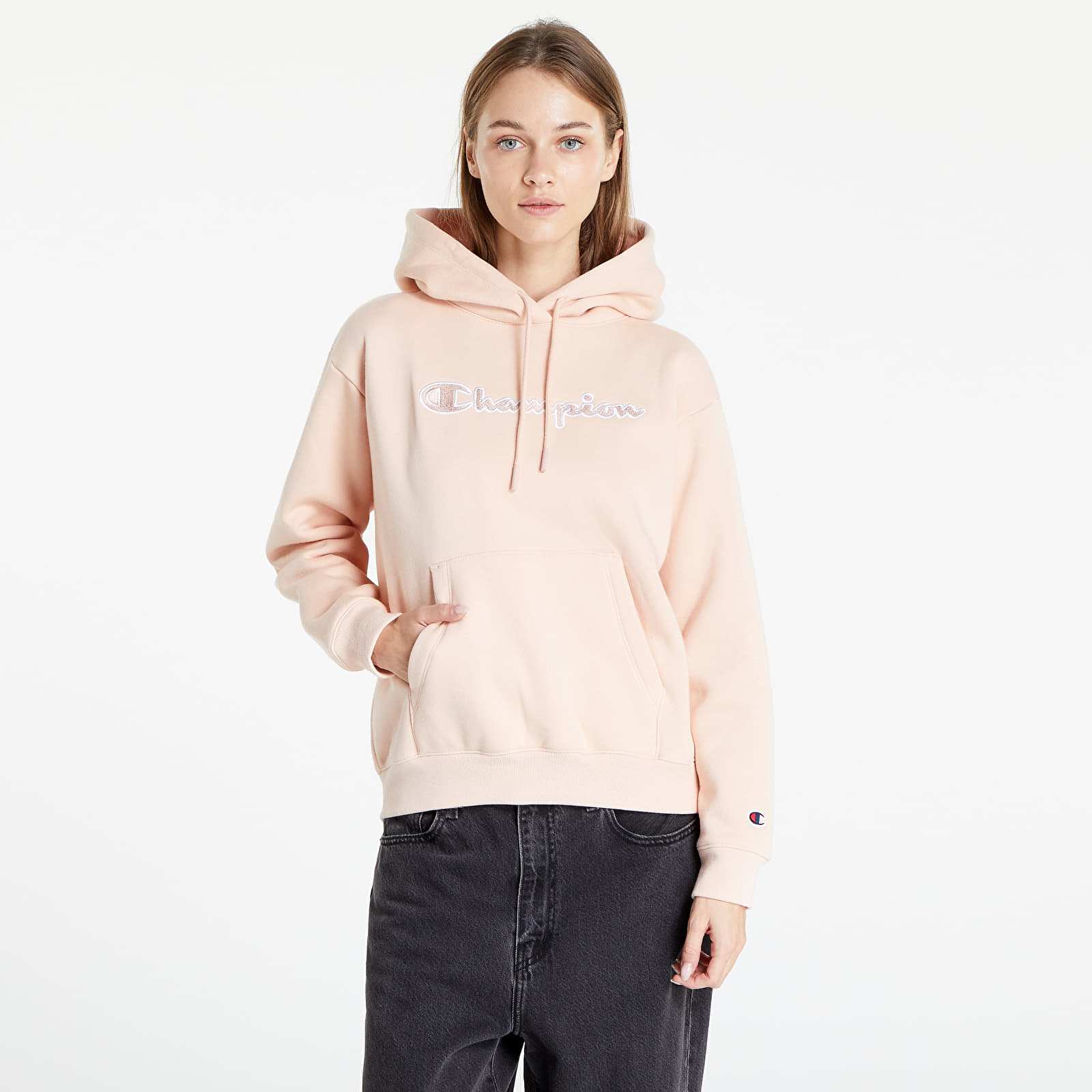Hoodies and sweatshirts Champion Hooded Sweatshirt Pink Footshop