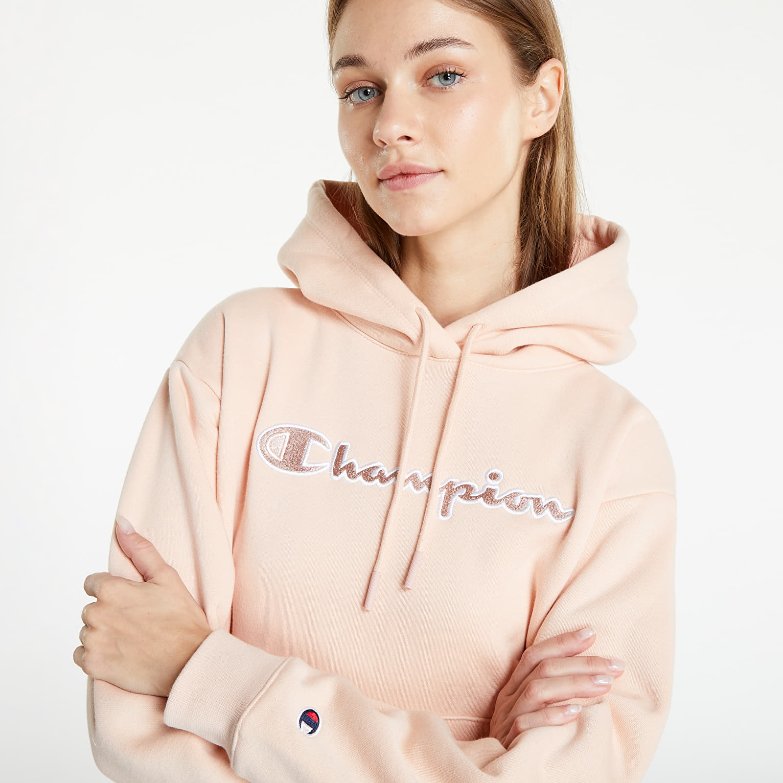 Hoodies and sweatshirts Champion Hooded Sweatshirt Pink