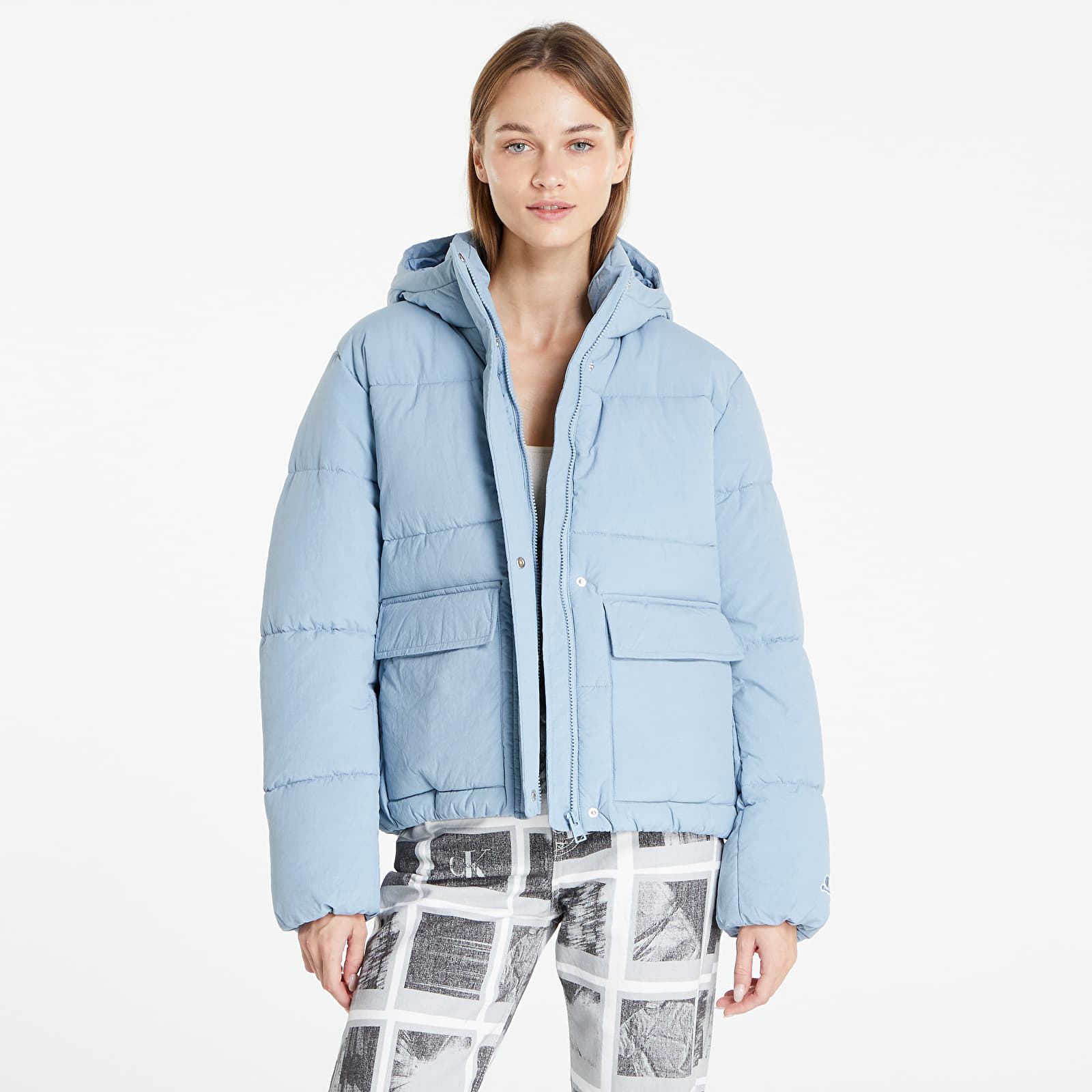 Якета Champion Hooded Jacket Blue