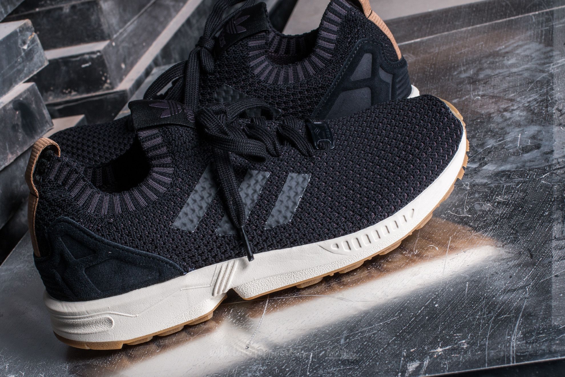 Adidas primeknit black gum outlet