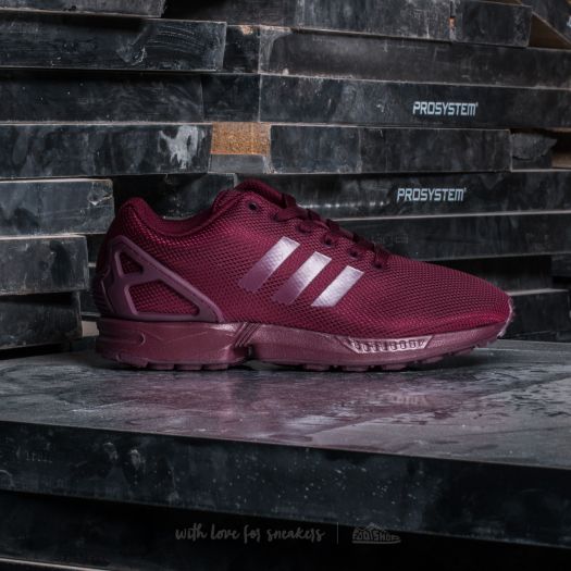 Adidas originals zx flux maroon shop