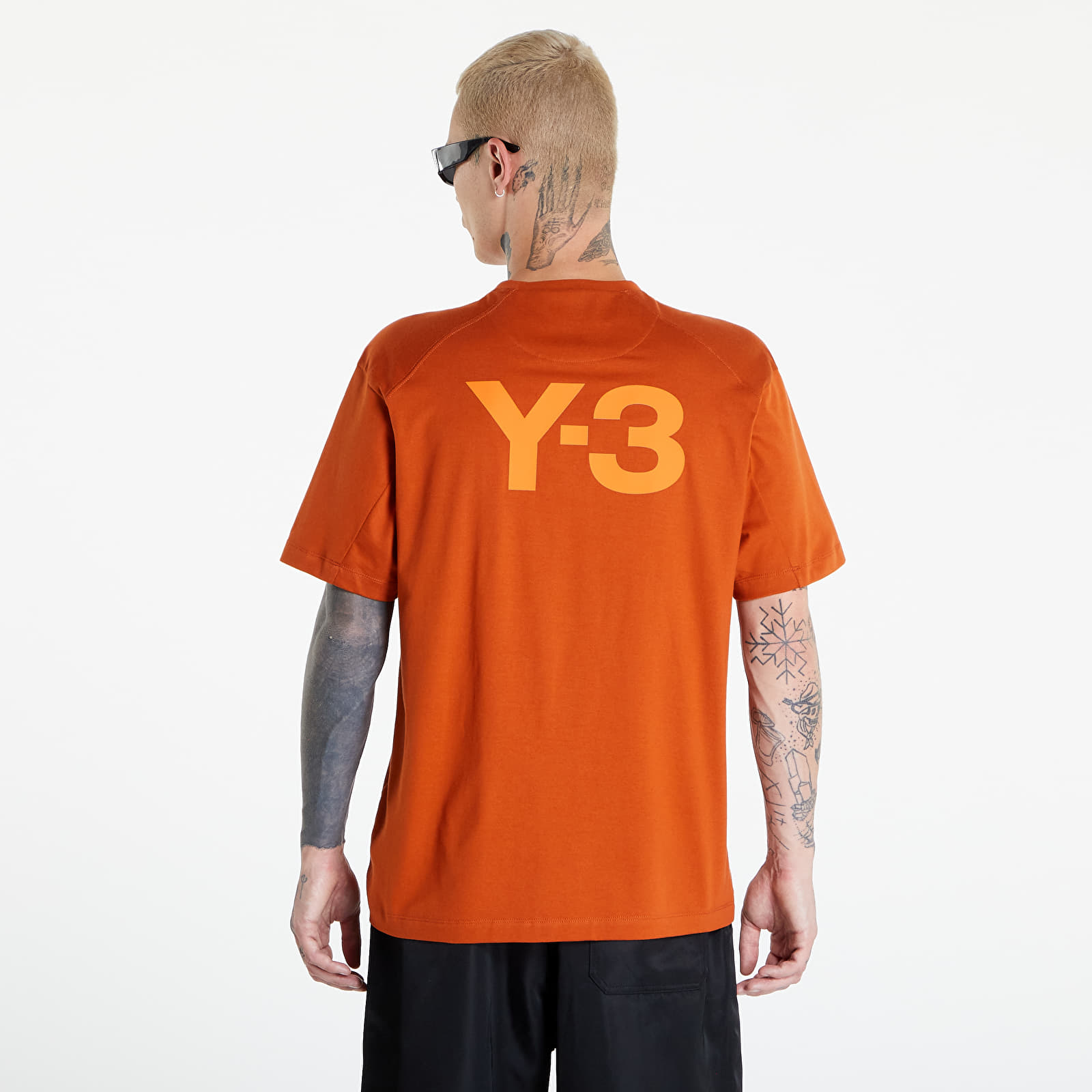 T-shirts Y-3 M B Logo Short Sleeve Tee Foxred