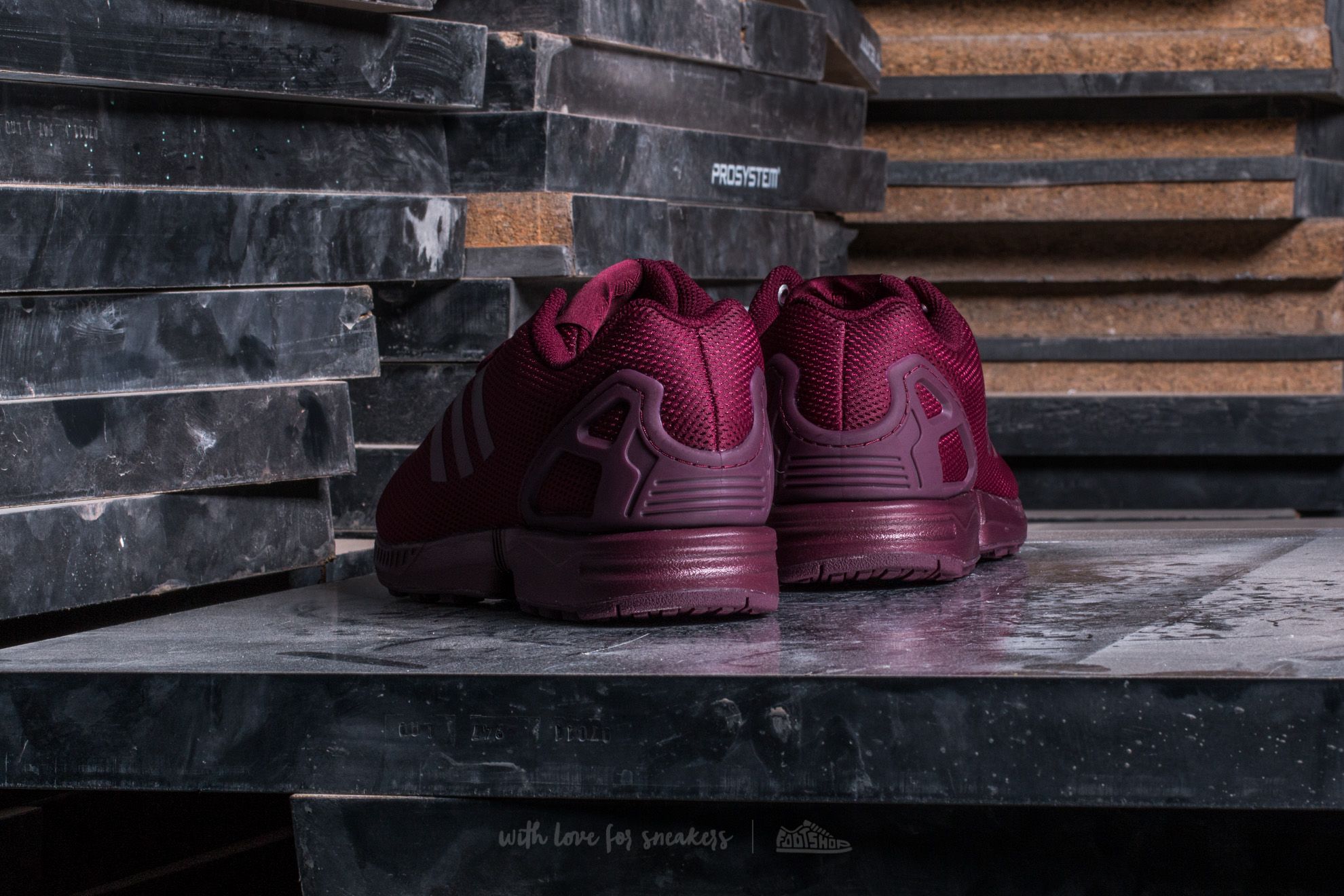 Adidas torsion zx flux maroon online