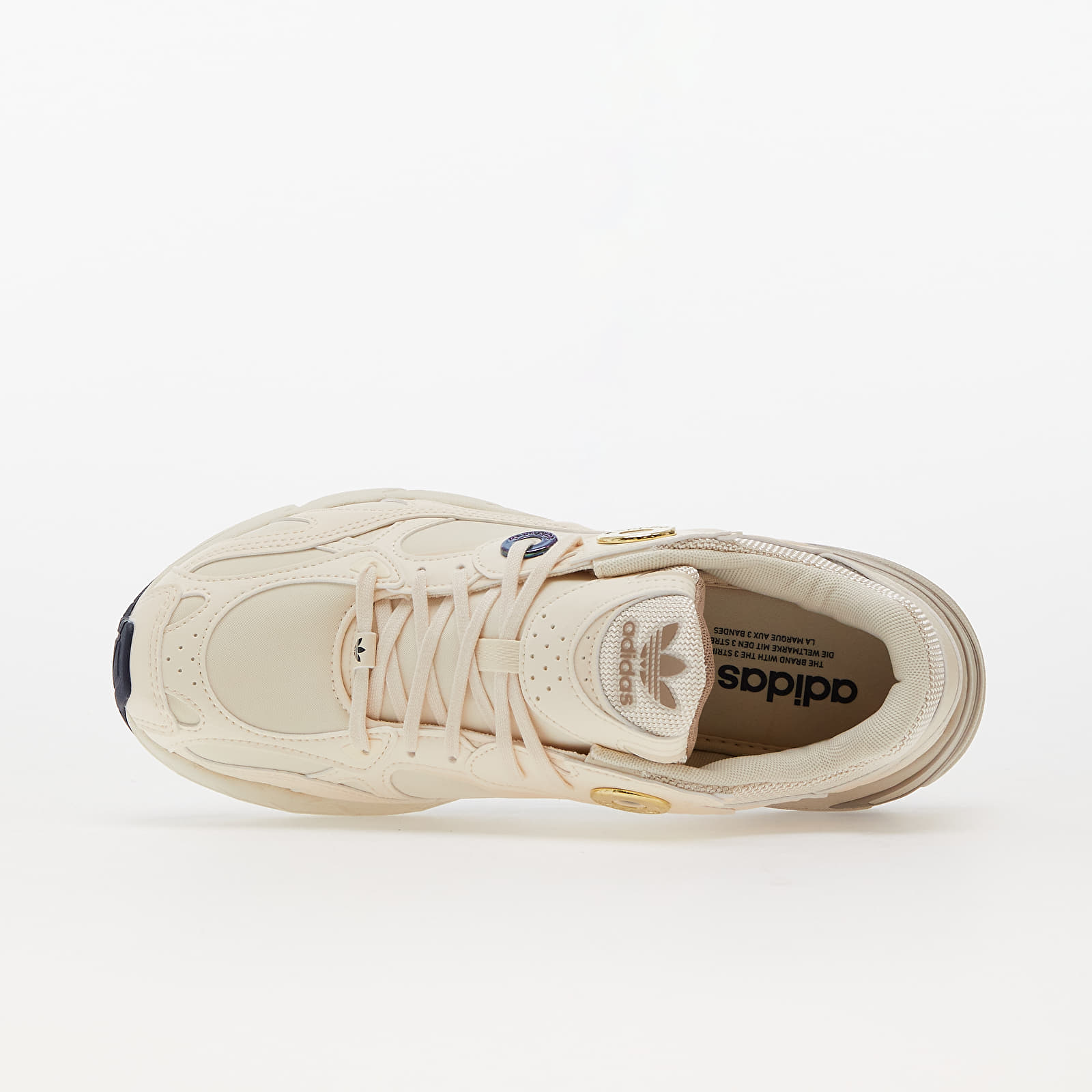 Încălțăminte și sneakerși pentru femei adidas Astir W Ecru Tint/ Ecru Tint/ Gold Metalic
