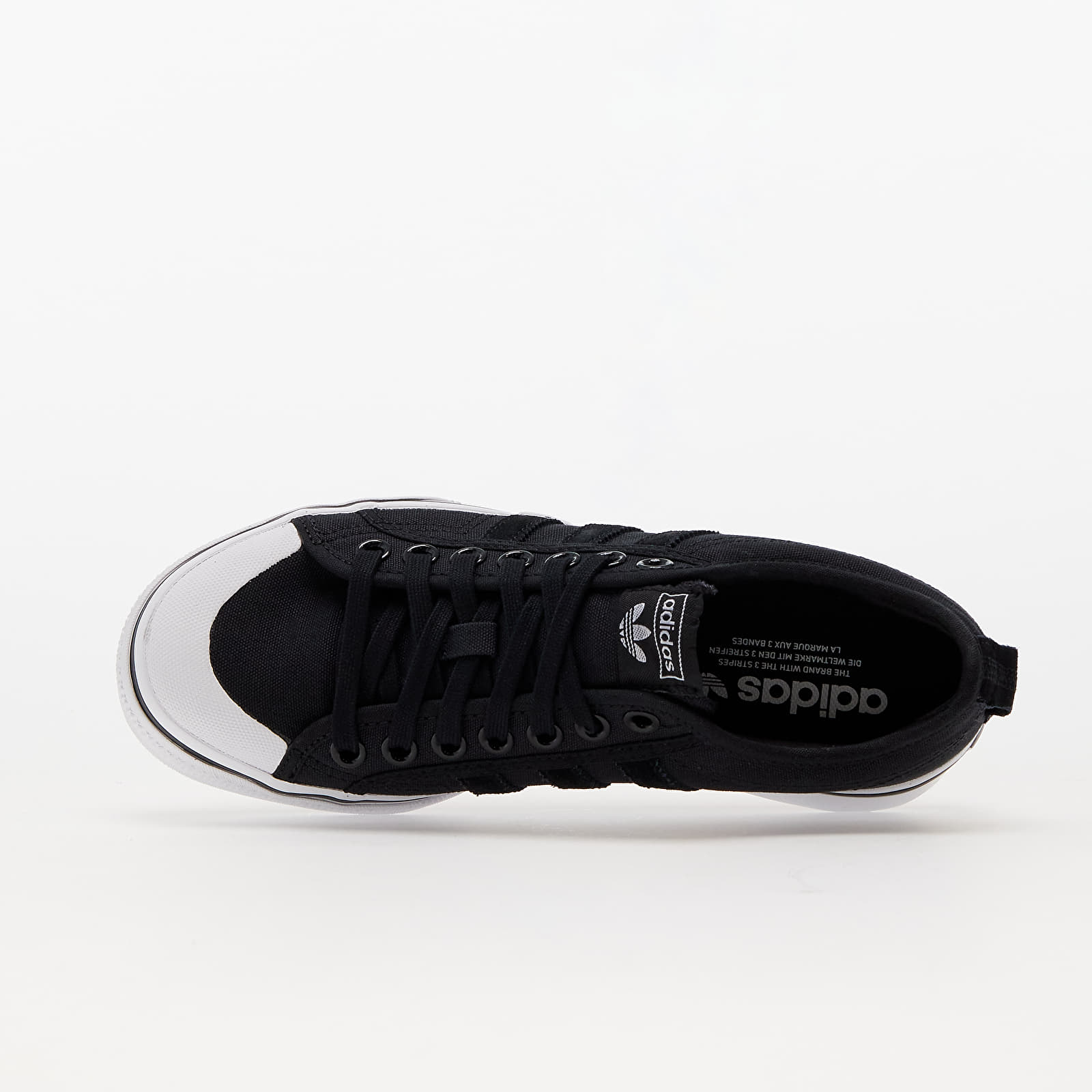 Dámske topánky a tenisky adidas Nizza Platform W Core Black/ Core Black/ Ftw White