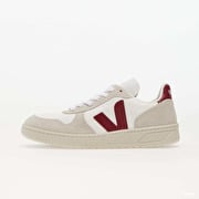 Veja V-10 B-Mesh W White/ Natural/ Marsala