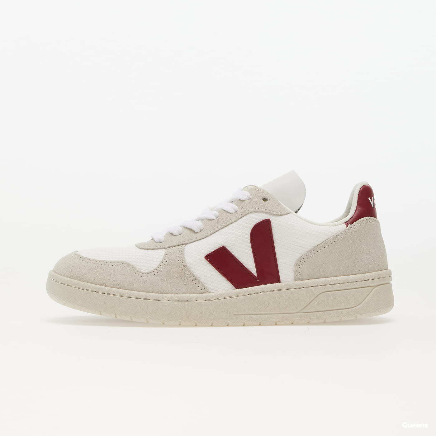 Női cipők Veja V-10 B-Mesh W White/ Natural/ Marsala