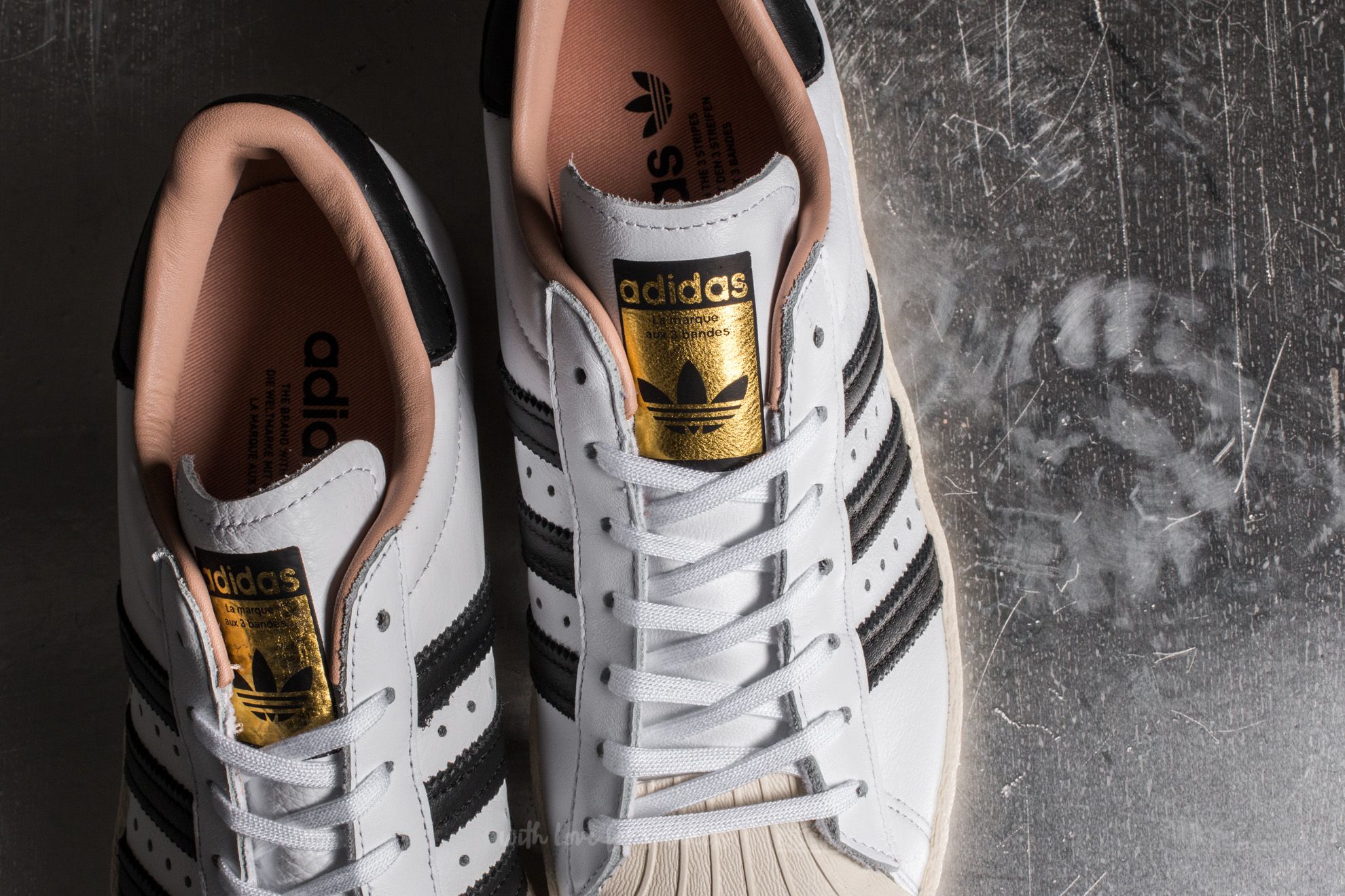 Women s shoes adidas Superstar 80s W Ftw White Core Black Off White Footshop