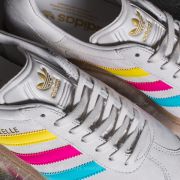 adidas gazelle silver green womens Adidas x Bad Bunny Gazelle Indoor Shoes  Extra Butter