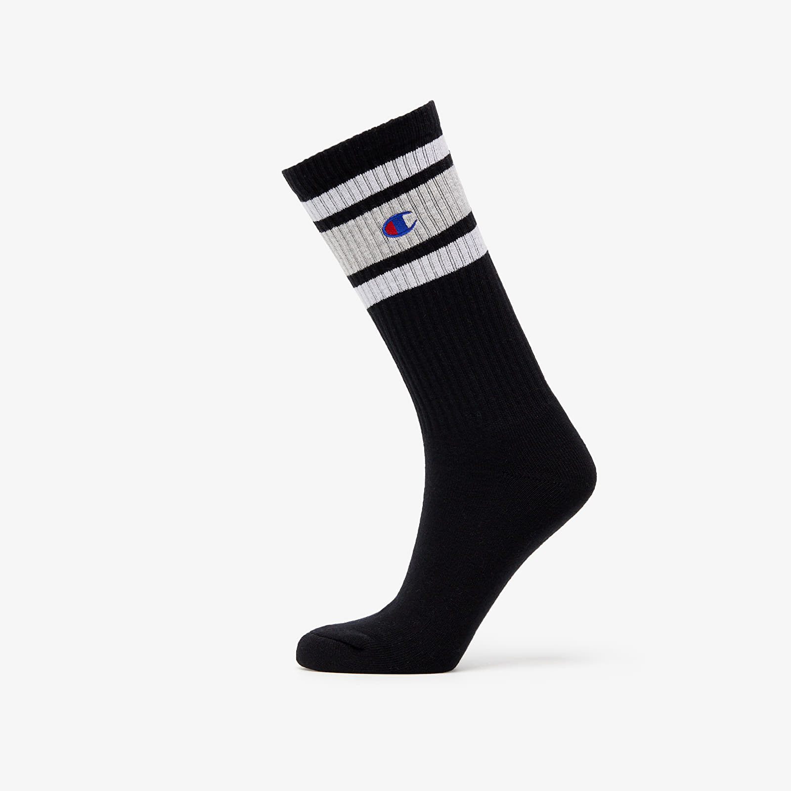Herkömmliche Socken Champion Stripe Sport Socks Black