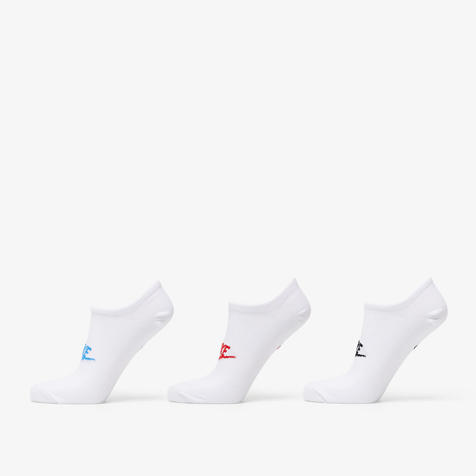 Levně Nike Sportwear Everyday Essential No-show Socks 3-Pack White/ Multicolor