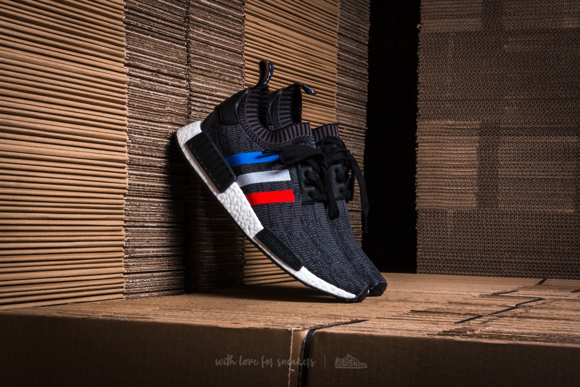 Nmd r1 black tri color hotsell