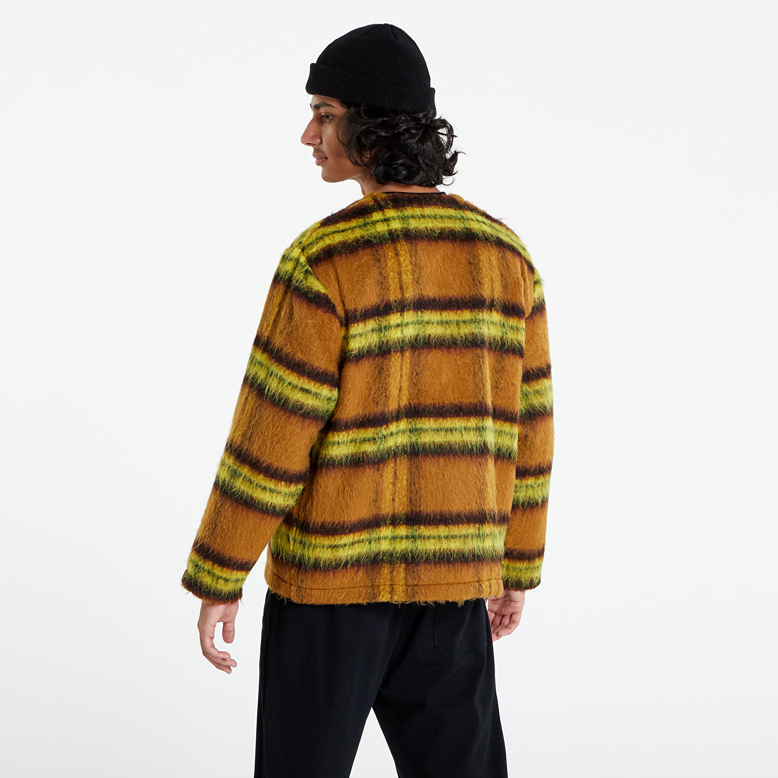 Sweatshirts PLEASURES Fortune Cardigan Yellow | Footshop