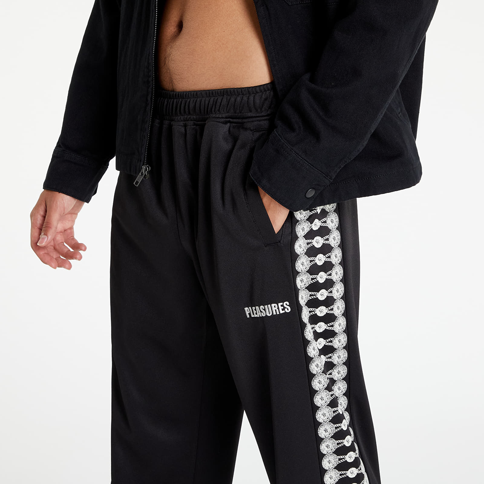 Pleasures best sale track pants