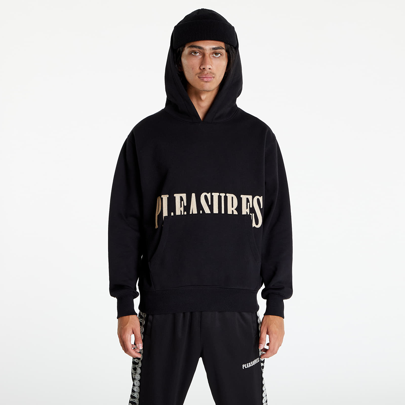 Sudaderas PLEASURES Latex Hoodie Black