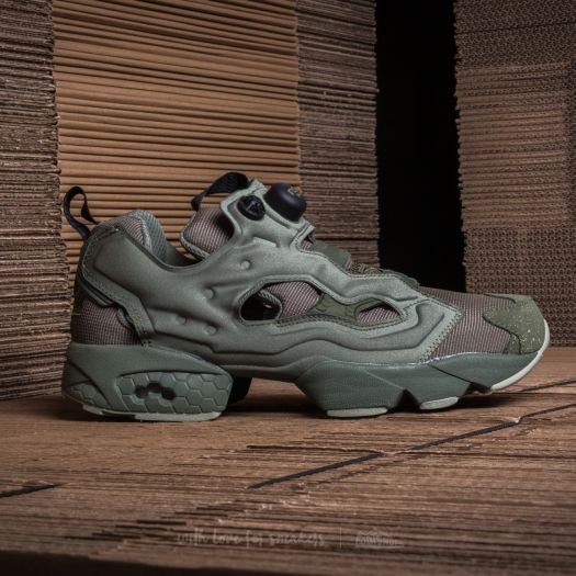 Men s shoes Reebok Instapump Fury MTP Hunter Green Grey Teal Footshop
