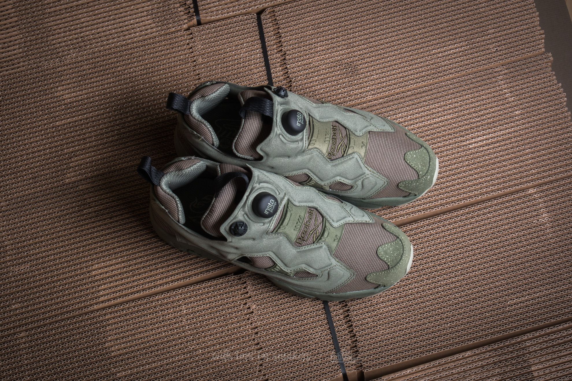 Férfi cipők Reebok Instapump Fury MTP Hunter Green/ Grey/ Teal