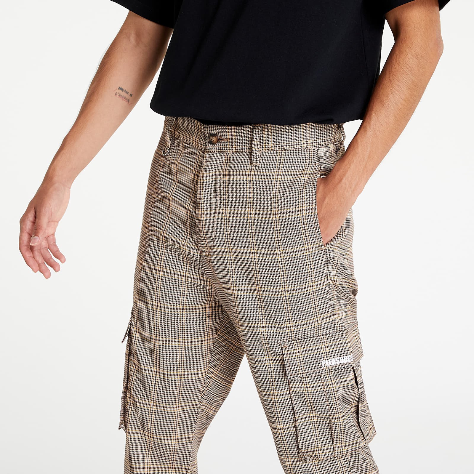 Pants PLEASURES Origins Cargo Trousers Brown