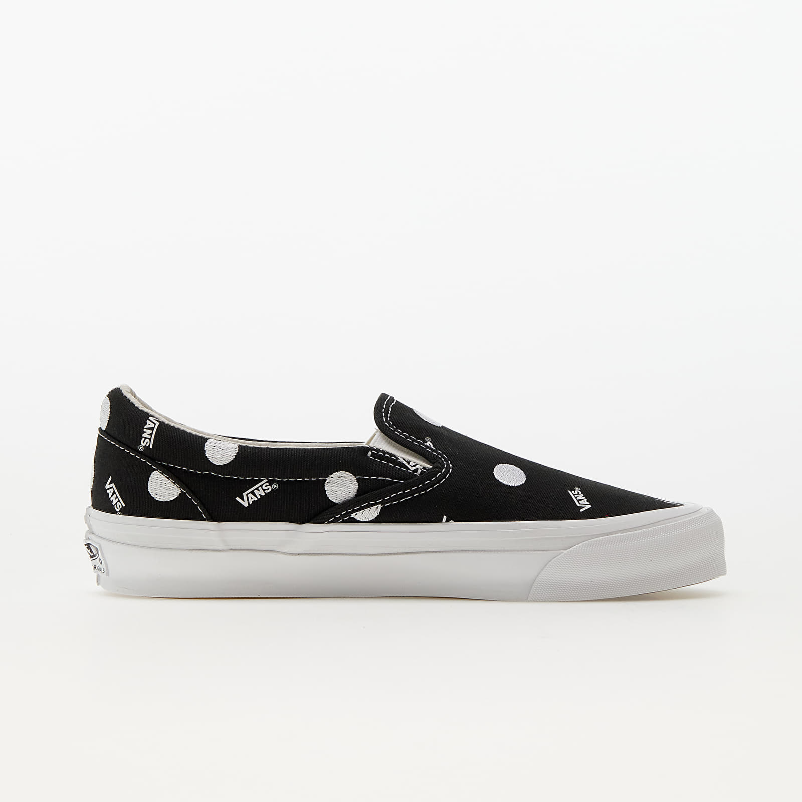 Men's shoes Vans Vault OG Classic Slip-On LX Polka Dot Black