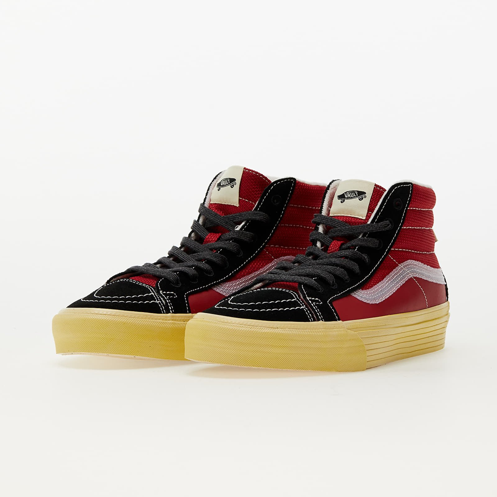 Men's shoes Vans Vault SK8-Hi Notchback Split VR3 LX Vintage Sport Black/  Red | Footshop