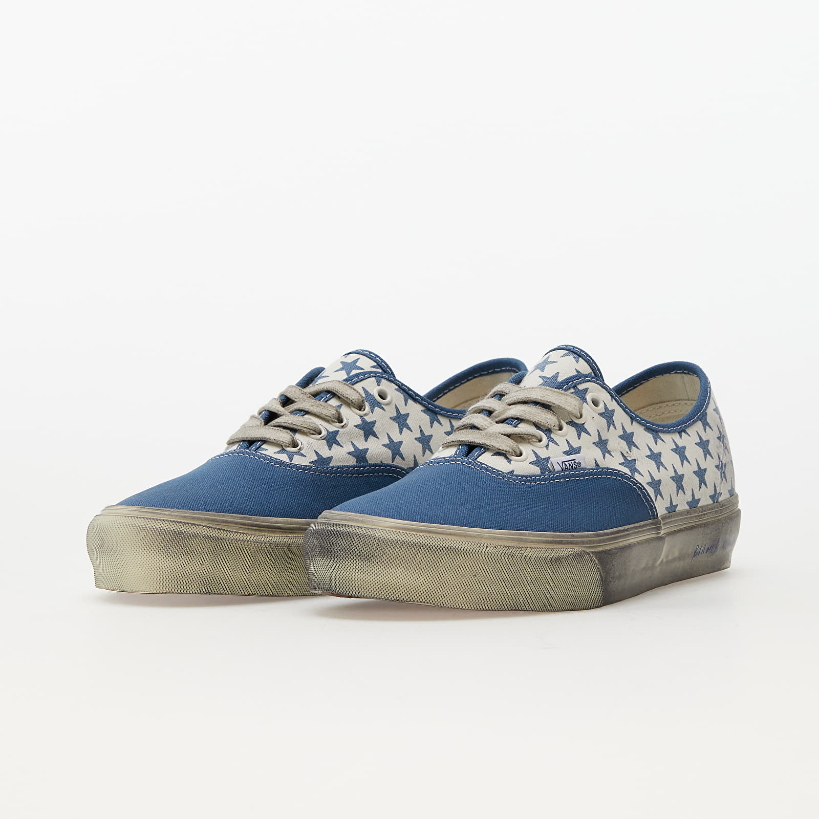 Herren Sneaker und Schuhe Vans Vault x Bianca Chandon Authentic LX Stressed Navy White Footshop