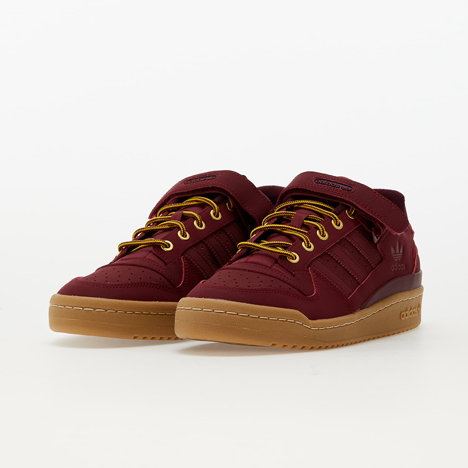 Încălțăminte și sneakerși pentru bărbați adidas Forum Low Core Burgundy/ Maroon/ Gum3
