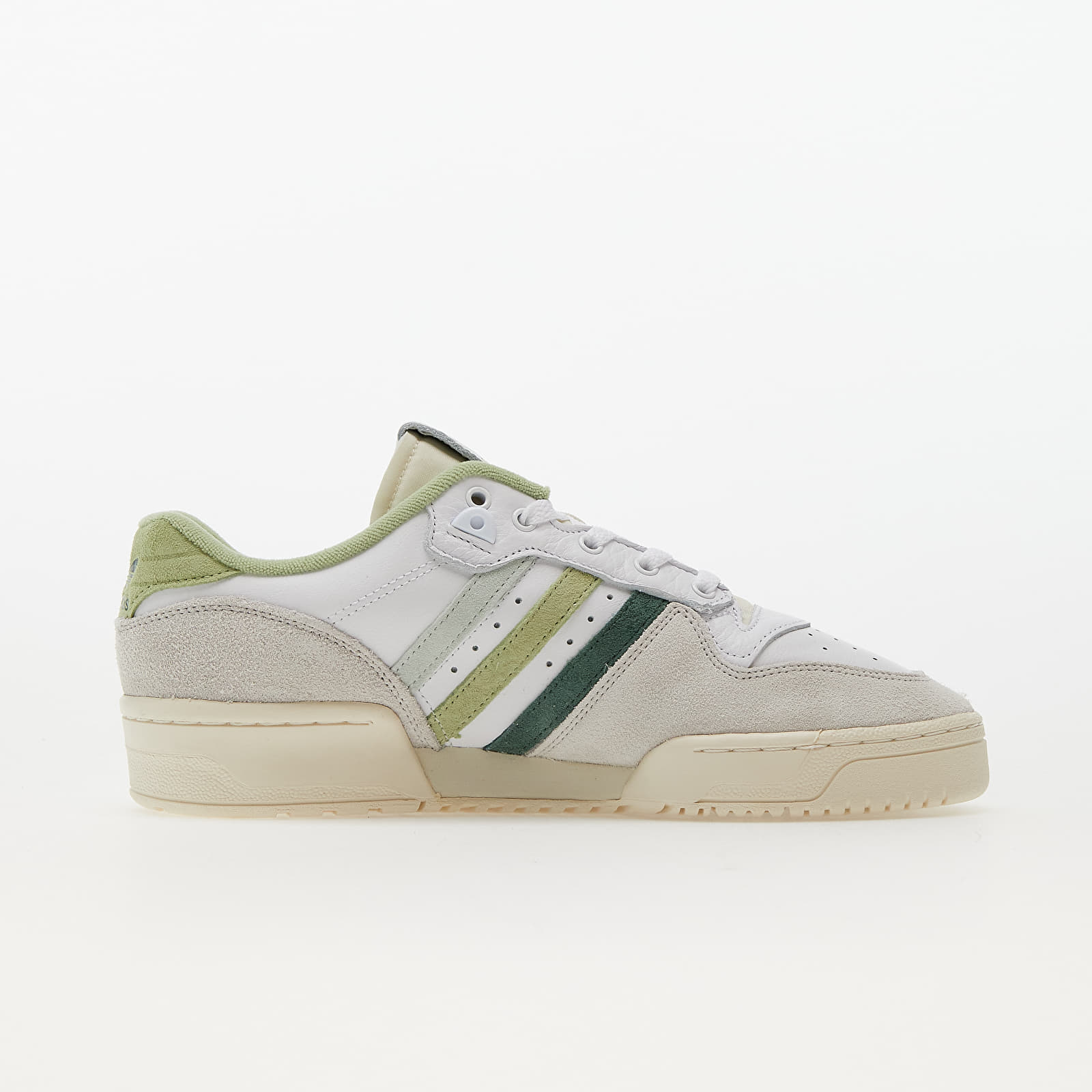 Vyriška avalynė adidas Rivalry Low Ftw White/ Linen Green/ Magnet Lime