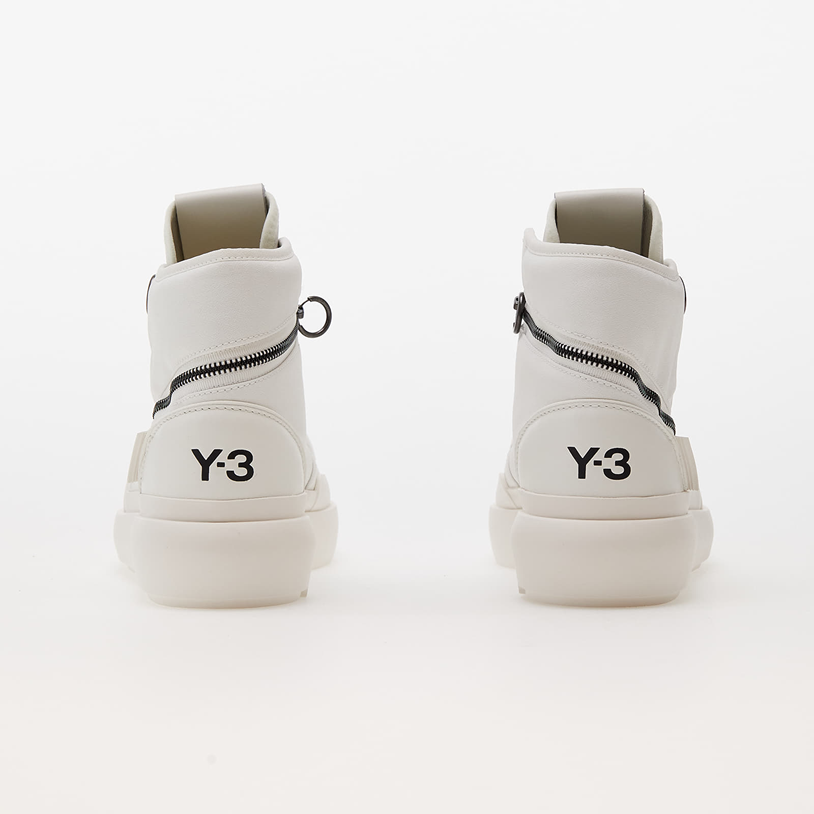 Încălțăminte și sneakerși pentru bărbați Y-3 Ajatu Court Hig Core White/ Core White/ Core White