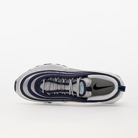 Men s shoes Nike Air Max 97 OG Metallic Silver Chlorine Blue