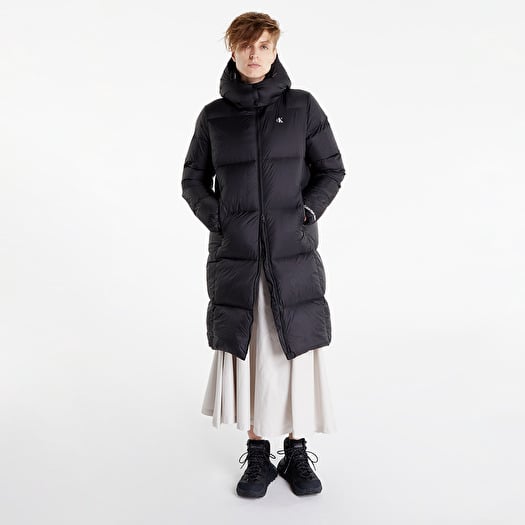 Calvin klein jeans long puffer discount