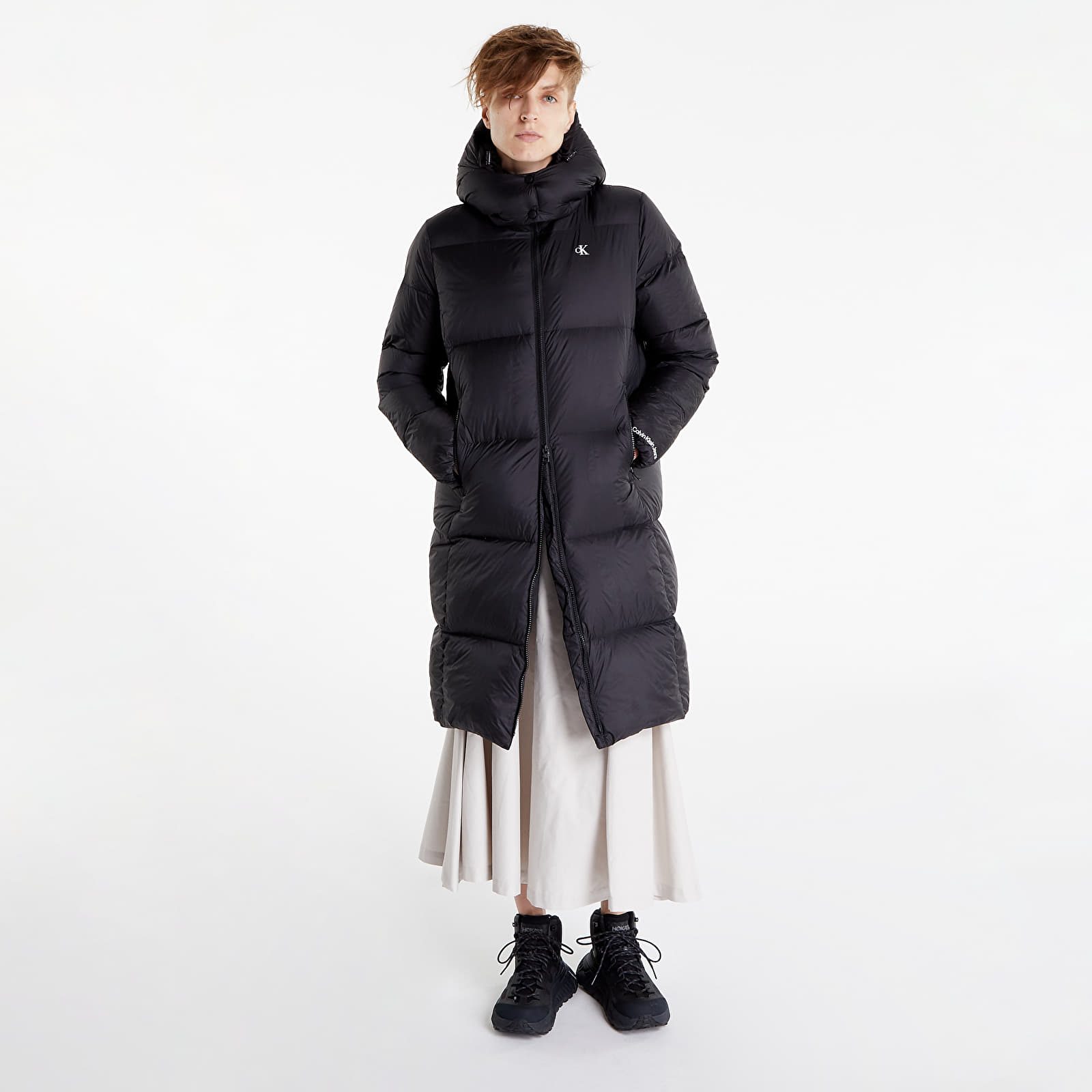 Calvin klein down coat long 2025
