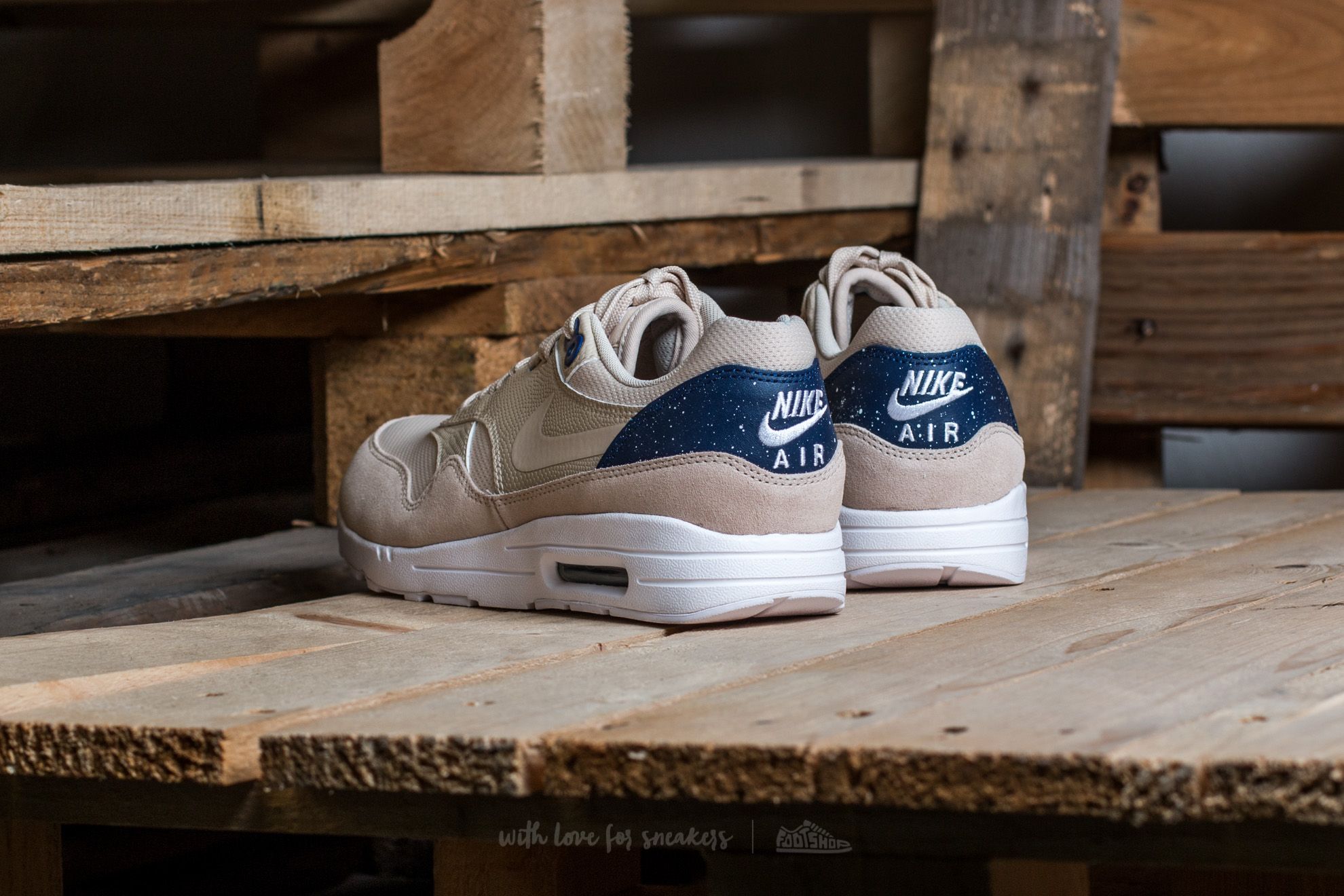 Moteriška avalynė Nike W Air Max 1 Ultra 2.0 Oatmeal/ Oatmeal-Binary Blue