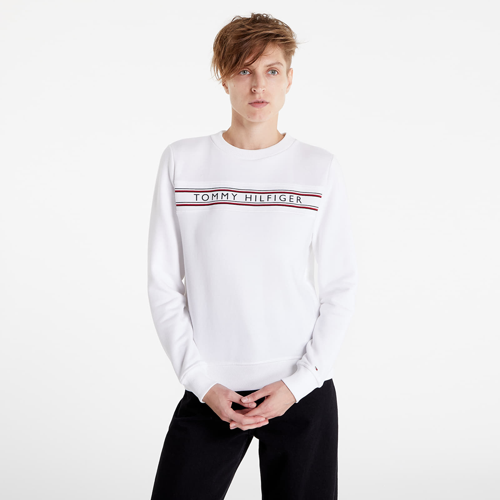 Tommy Hilfiger Classic Track Top White