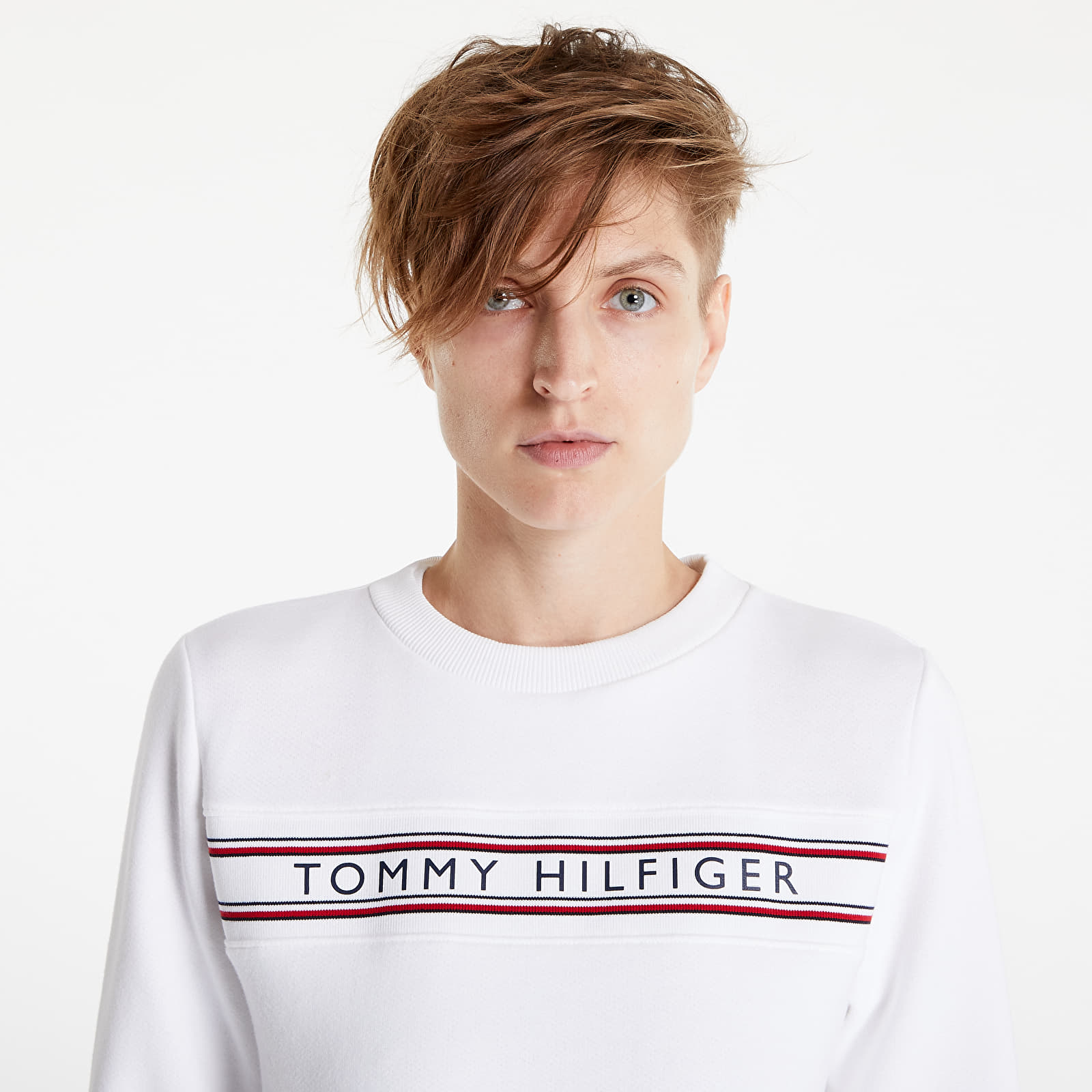 Tank Tops Tommy Hilfiger Classic Track Top White