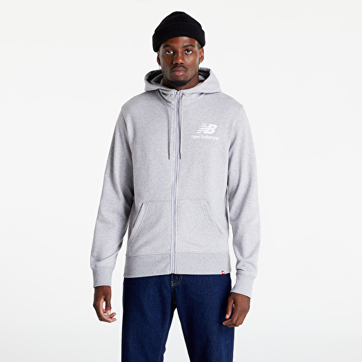 Felpe New Balance Essentials Hoodie Athletic Grey Footshop