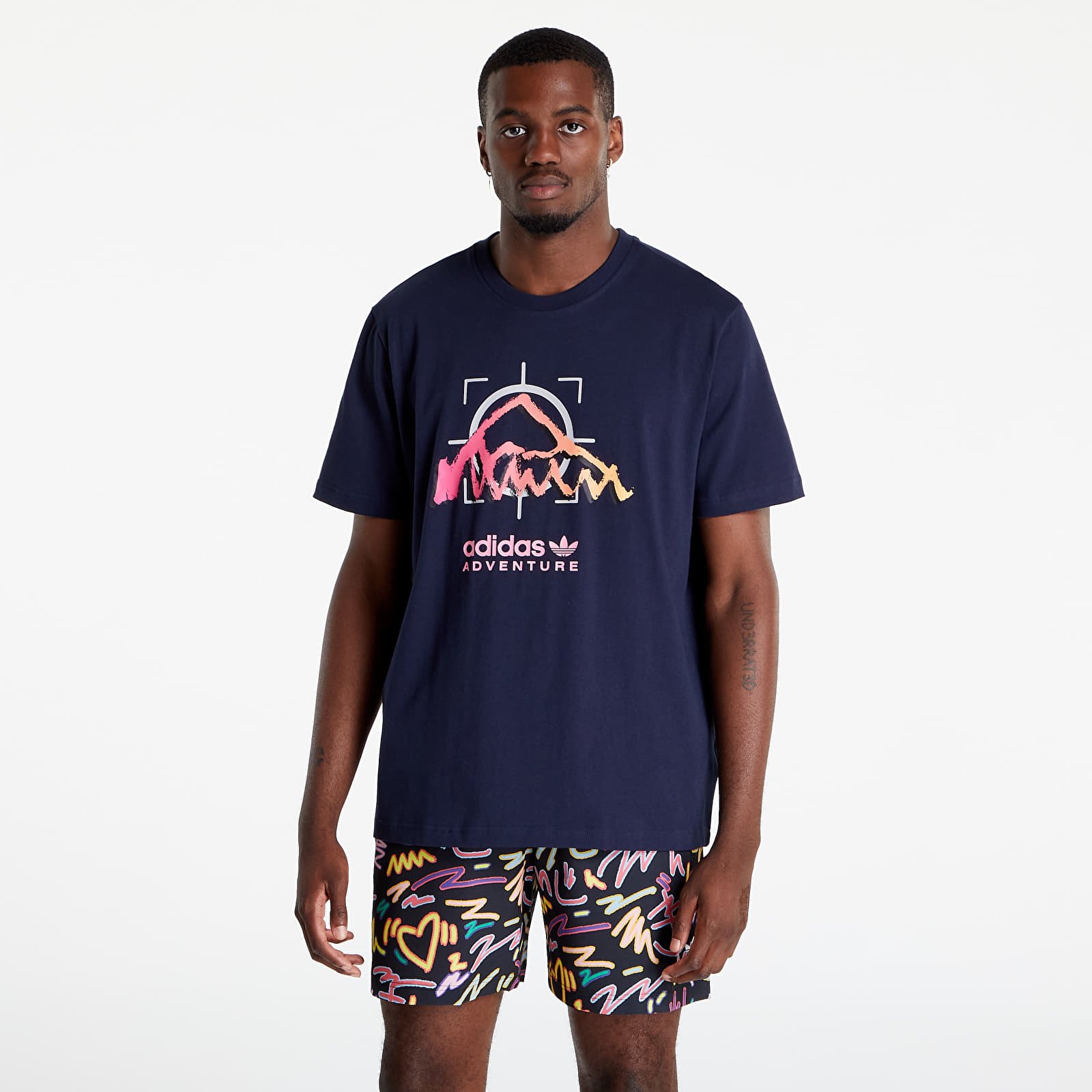 Magliette adidas Adventure Ride Tee Legend Ink