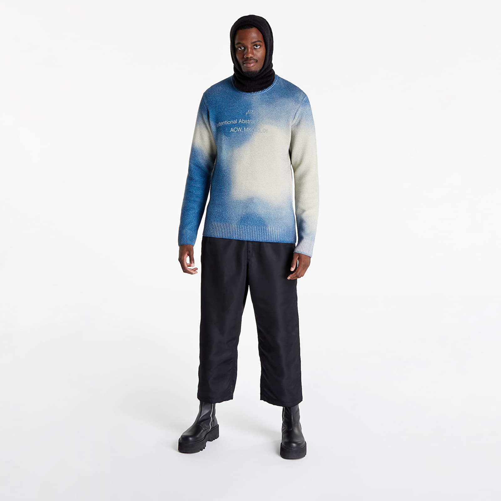 Maglioni A-COLD-WALL* Gradient Knit Light Grey
