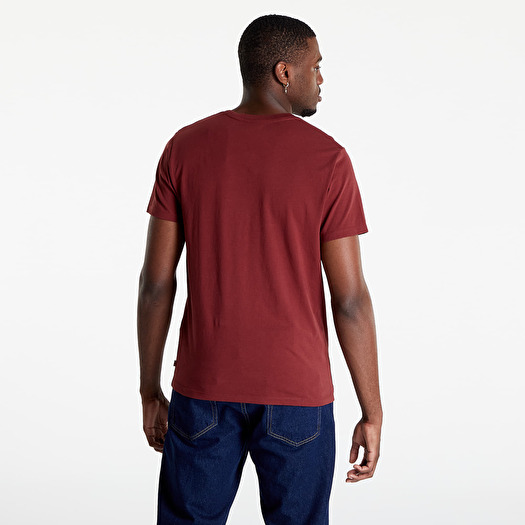 T shirts Levi s Graphic Crewneck Tee Bordo Footshop
