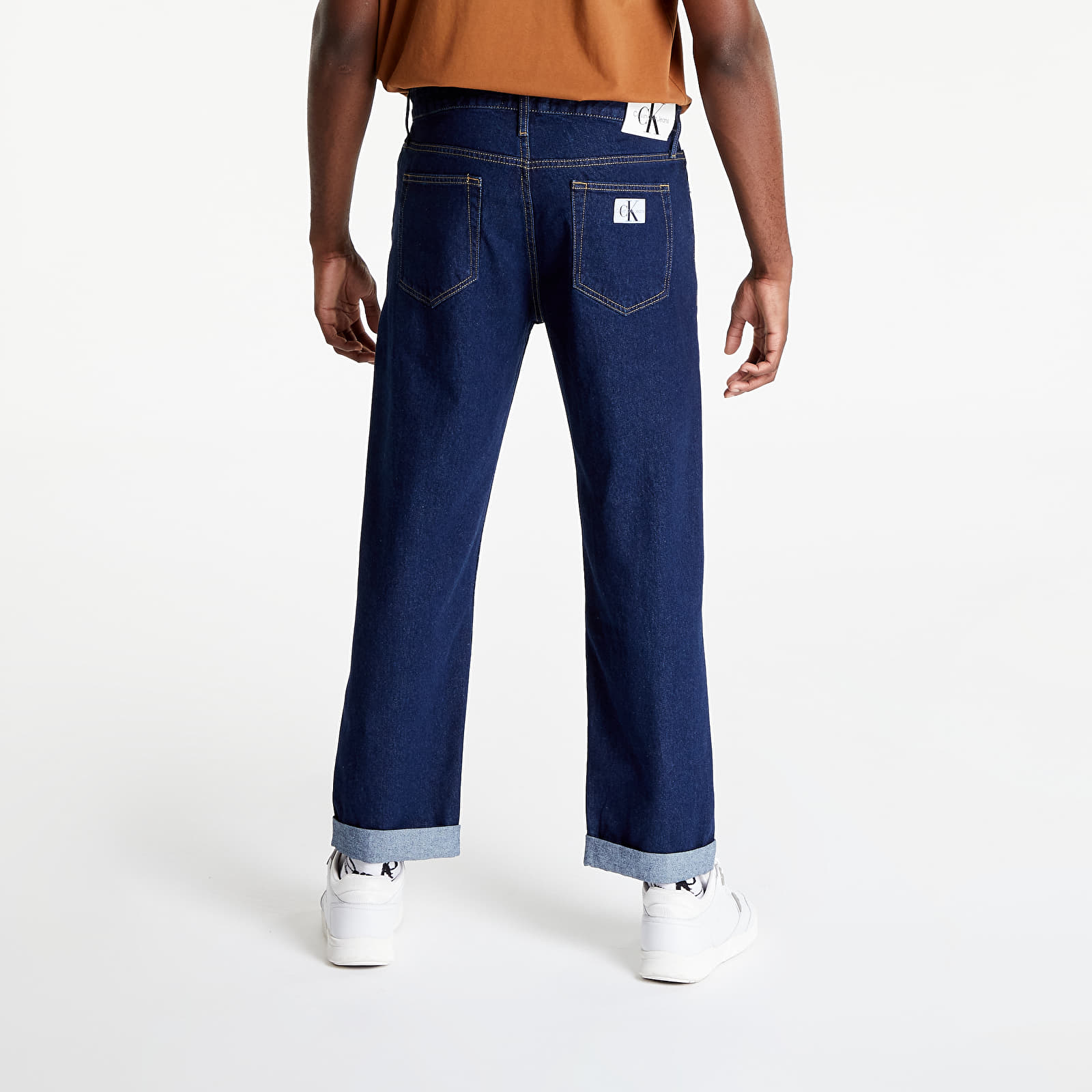 Kelnės Calvin Klein Jeans 90S Straight Denim Rinse