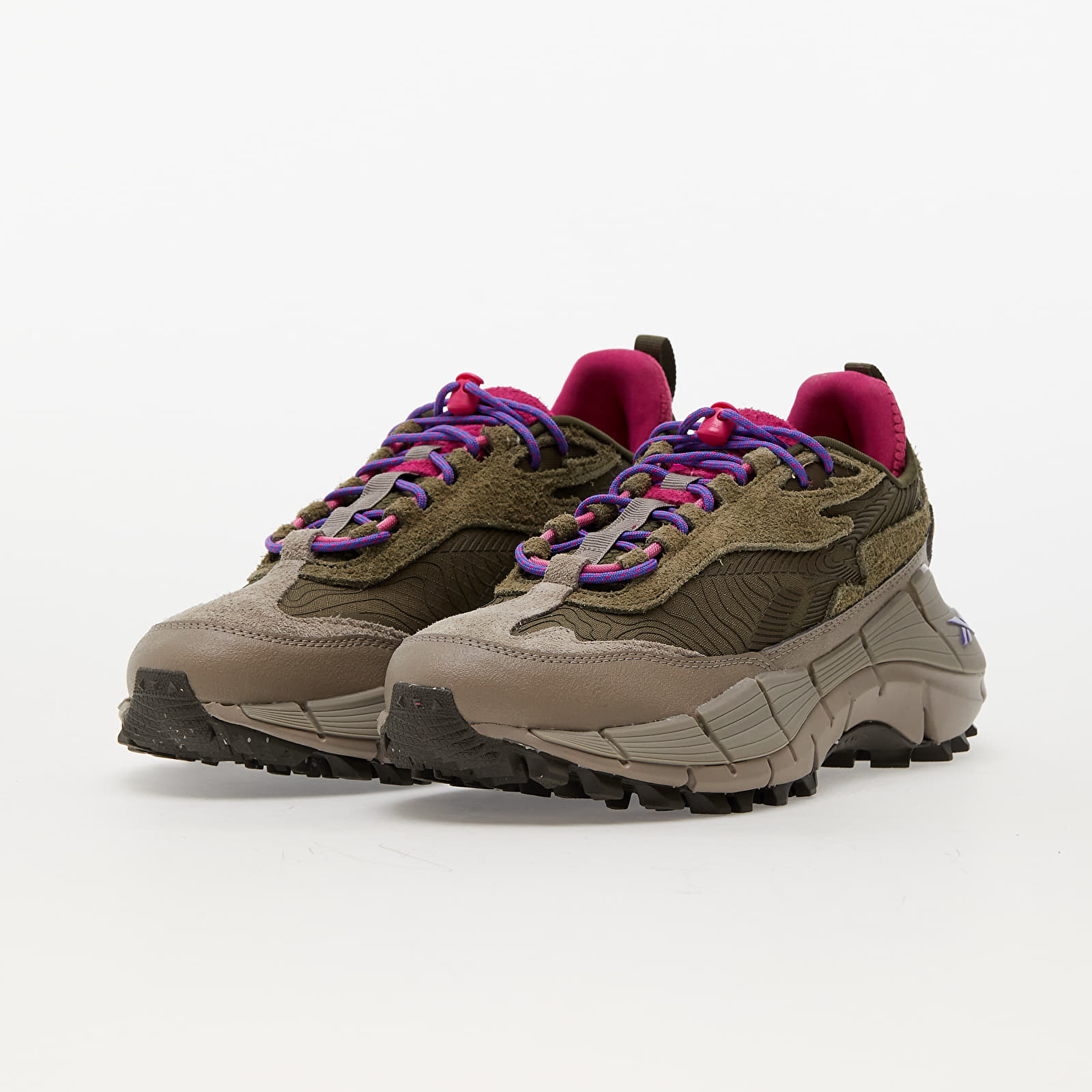 Muške tenisice Reebok Zig Kinetica 2.5 Edge Army Green/ Boulder Grey/ Seprpi
