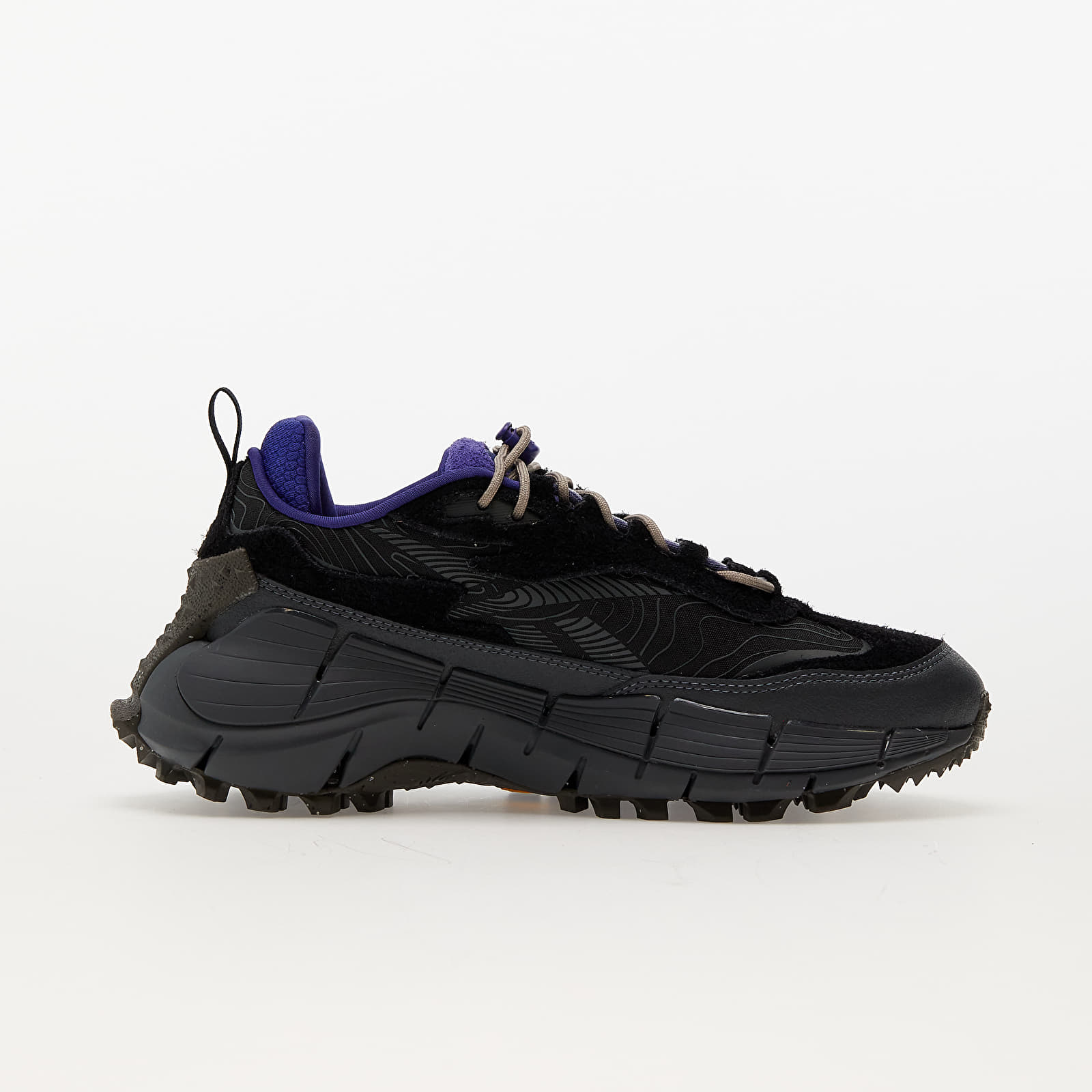 Muške tenisice Reebok Zig Kinetica 2.5 Edge Core Black/ Pure Grey/ Bold Purple