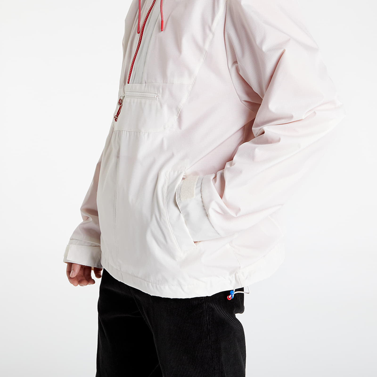 Kabátok Reebok Vector Fleece Anorak Classic White